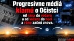 Progresívne médiá klamú o Očistci od rána do večera a od večera do noci a ráno začnú znova.