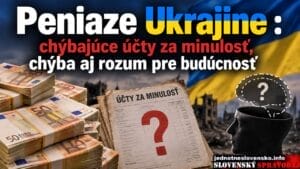 Peniaze Ukrajine: chýbajúce účty za minulosť, chýba aj rozum pre budúcnosť. V poslednom čase sa informačný priestor naplnil finančnými výdavkami